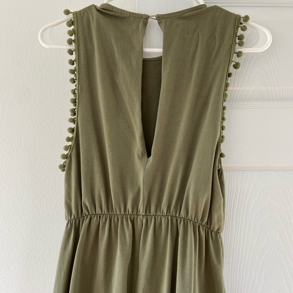 ASOS women's army green romper - Picture 2 of 4